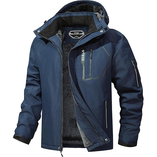 Amazon.com: XDFVC Rain Jacket Mens Waterproof with Hood